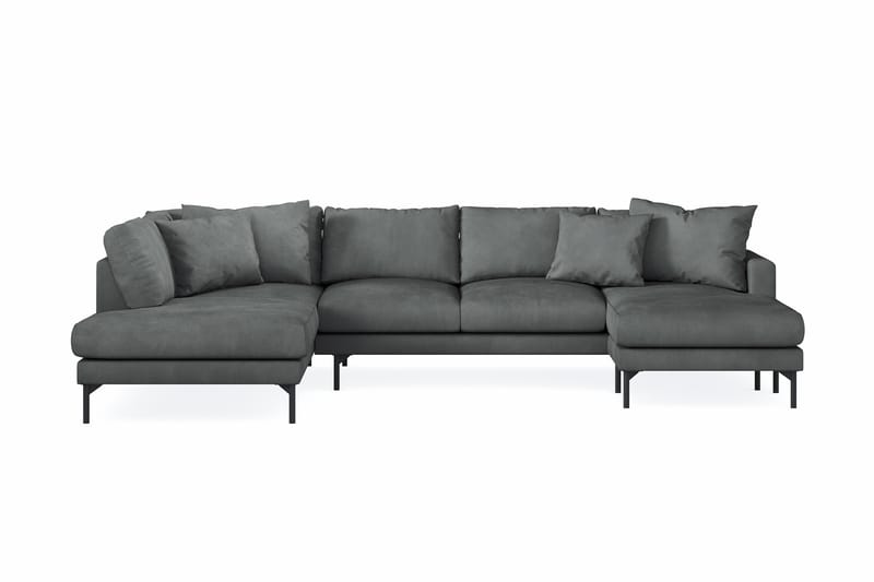 Menard 5-pers U-sofa - Grå - Møbler - Sofaer - U Sofa