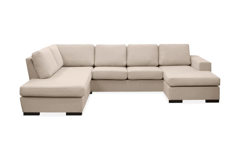 Nebraska U-sofa med Chaiselong Højre - Beige - Møbler - Sofaer - U Sofa