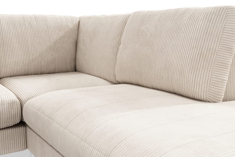 Ocean Lyx U-sofa med Chaiselong Højre - Beige - Møbler - Sofaer - U Sofa