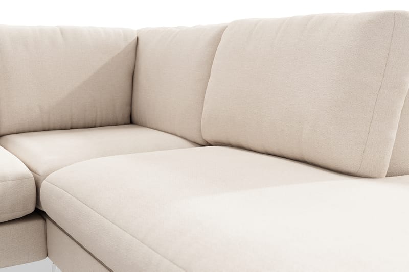 Ocean Lyx U-sofa med Chaiselong Højre - Beige - Møbler - Sofaer - U Sofa