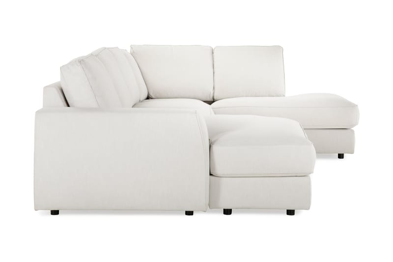 Optus Lyx U-sofa med Chaiselong Venstre - Hørbeige - Møbler - Sofaer - U Sofa