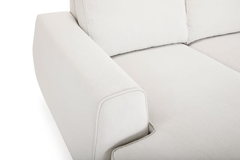 Optus Lyx U-sofa med Chaiselong Venstre - Hørbeige - Lædersofaer - Velour sofaer - U Sofa