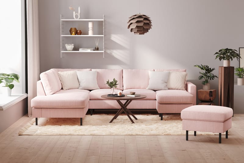 Peppe Sofa med Divan og Chaiselong 5-personer Venstre - Møbler - Sofaer - U Sofa