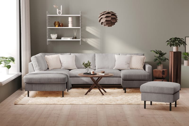 Peppe Sofa med Divan og Chaiselong 5-personer Venstre - Møbler - Sofaer - U Sofa