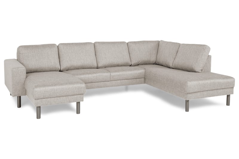 Runsala U-sofa med Chaiselong Venstre - Beige - Møbler - Sofaer - U Sofa