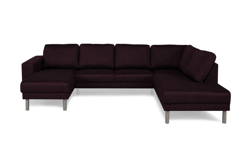 Runsala U-sofa med Chaiselong Venstre - Lilla - Møbler - Sofaer - U Sofa