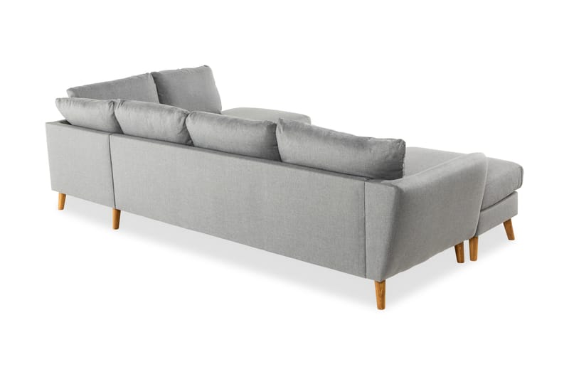 Trend U-Sofa med Chaiselong Venstre - Lysegrå - Møbler - Sofaer - U Sofa