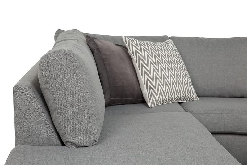 Zero U-sofa Large med Chaiselong Højre - Lysegrå - Møbler - Sofaer - U Sofa