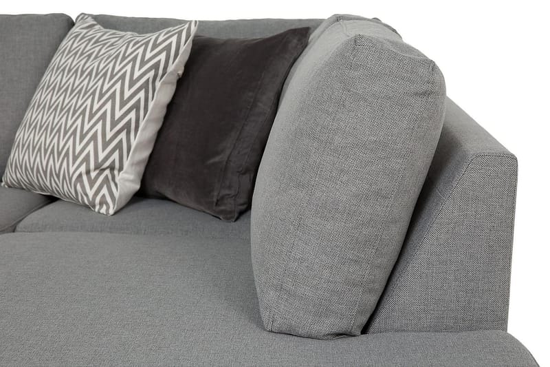 Zero U-sofa Large med Chaiselong Venstre - Lysegrå - Møbler - Sofaer - U Sofa