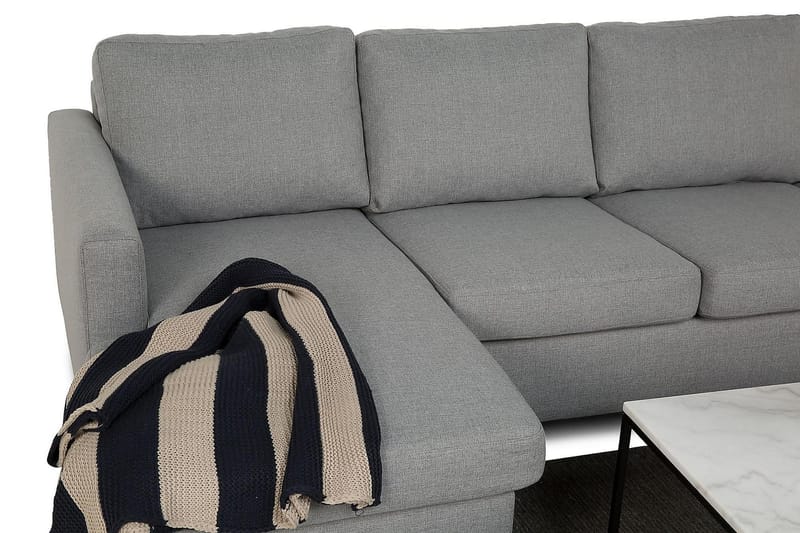 Zero U-sofa Large med Chaiselong Venstre - Lysegrå - Møbler - Sofaer - U Sofa