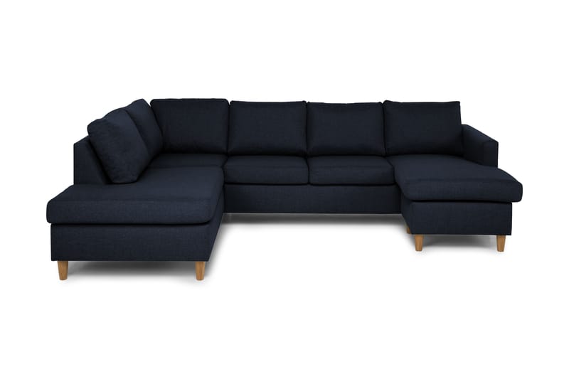 Zero U-sofa med Chaiselong Højre - Blå - Møbler - Sofaer - U Sofa