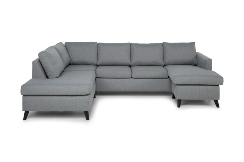 Zero U-sofa med Chaiselong Højre - Lysegrå - Møbler - Sofaer - U Sofa