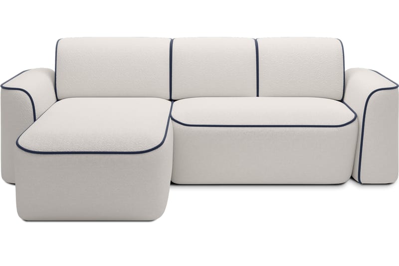 Ume 4-personers Sofa med Chaiselong - Hvid - Møbler - Sofaer - Sofa med chaiselong