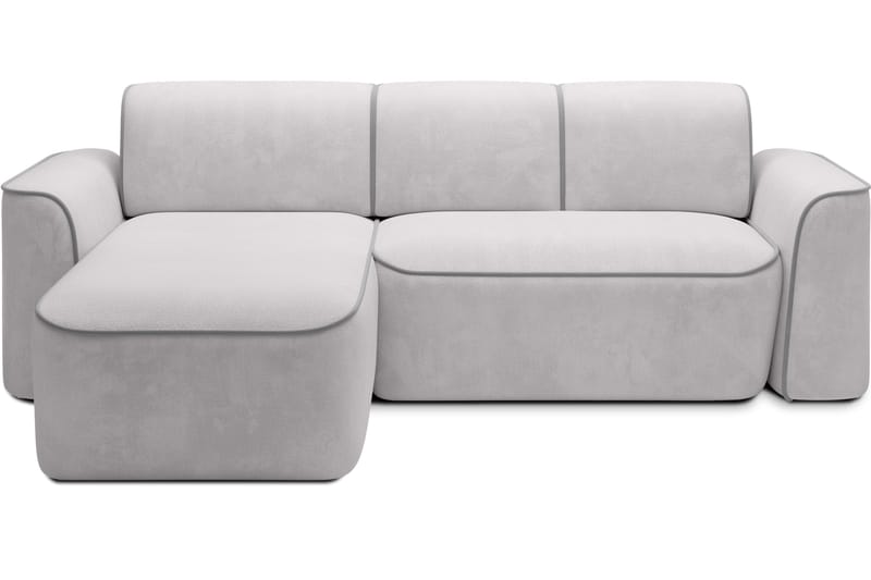 Ume 4-personers Sofa med Chaiselong - Grå - Møbler - Sofaer - Sofa med chaiselong