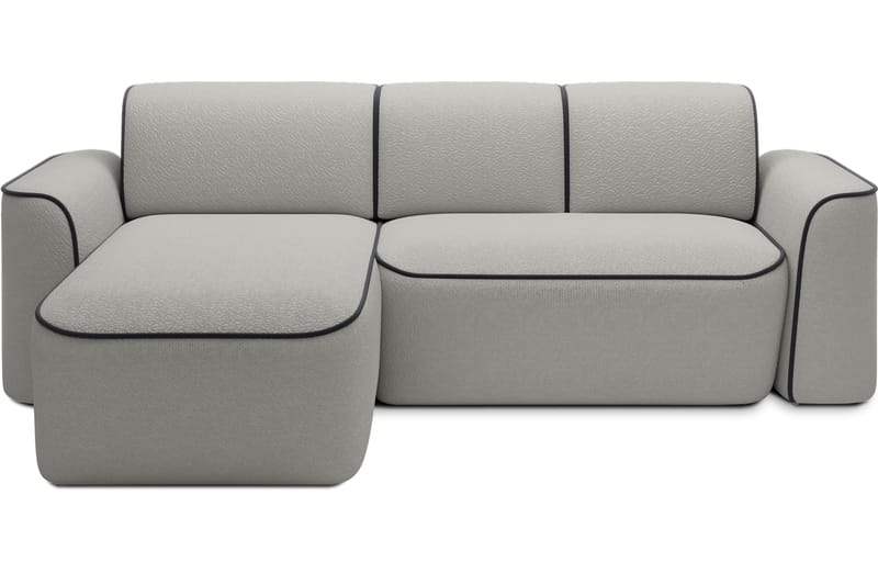 Ume 4-personers Sofa med Chaiselong - Grå - Møbler - Sofaer - Sofa med chaiselong