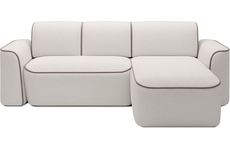 Ume 4-personers Sofa med Chaiselong - Hvid - Møbler - Sofaer - Sofa med chaiselong