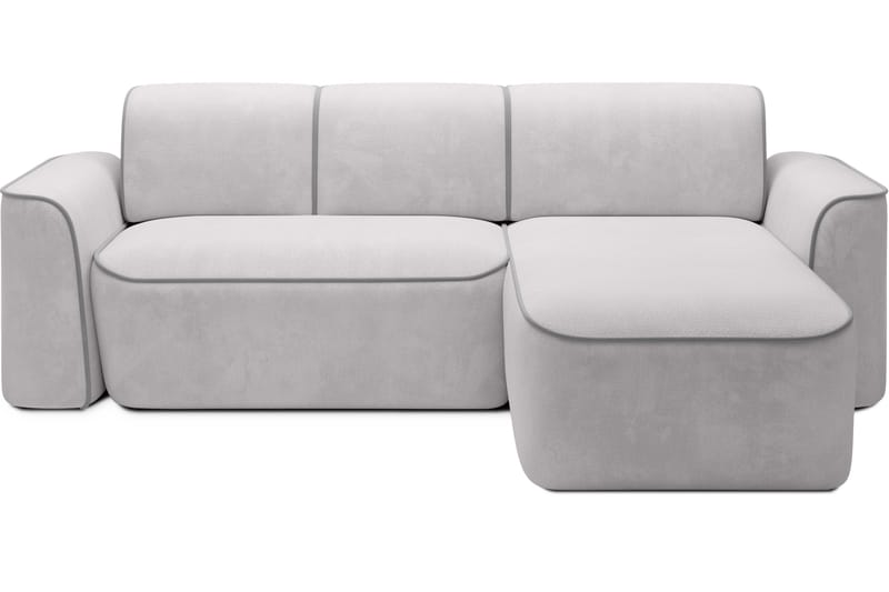 Ume 4-personers Sofa med Chaiselong - Grå - Møbler - Sofaer - Sofa med chaiselong