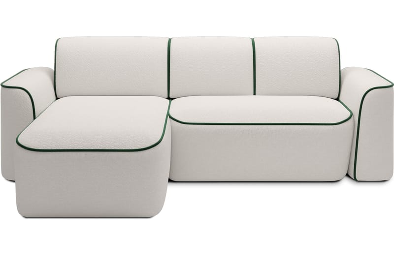 Ume 4-personers Sofa med Chaiselong - Hvid - Møbler - Sofaer - Sofa med chaiselong