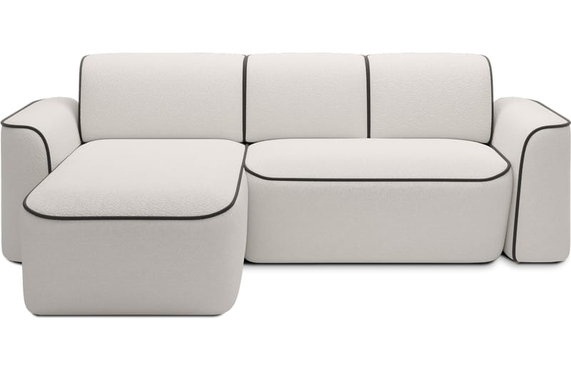 Ume 4-personers Sofa med Divan - Hvid - Møbler - Sofaer - Sofa med chaiselong