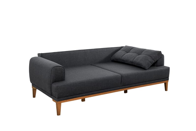 Valsot 3-personers Sofa - Antracit - Møbler - Sofaer - 3 personers sofa