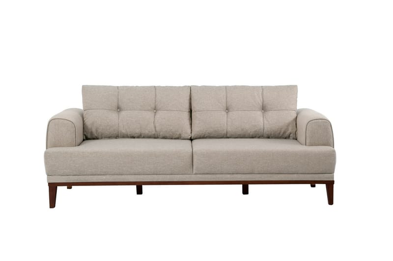 Valsot 3-personers Sofa - Creme - Møbler - Sofaer - 3 personers sofa