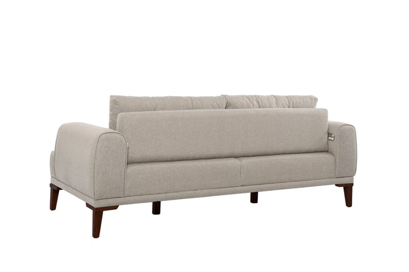 Valsot 3-personers Sofa - Creme - Møbler - Sofaer - 3 personers sofa