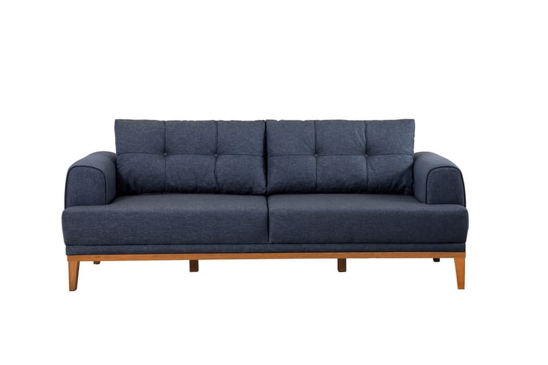 Valsot 3-personers Sofa - Mørkeblå - Møbler - Sofaer - 3 personers sofa