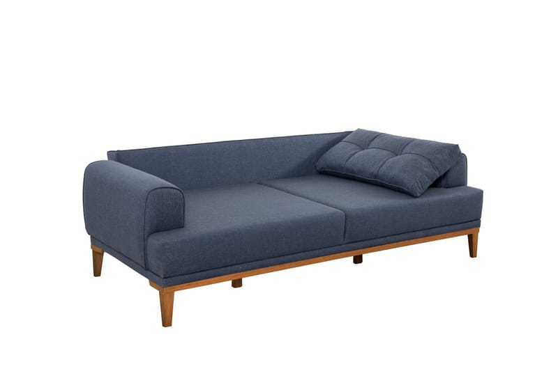 Valsot 3-personers Sofa - Mørkeblå - Møbler - Sofaer - 3 personers sofa