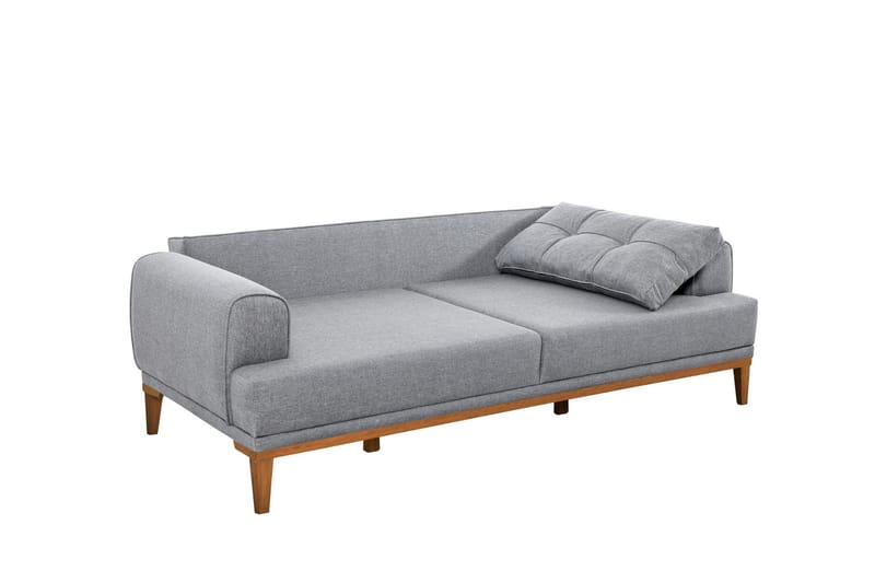 Valsot 3-personers Sofa - Grå - Møbler - Sofaer - 3 personers sofa