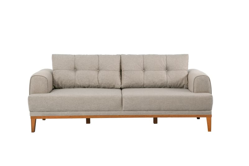 Valsot 3-personers Sofa - Creme - Møbler - Sofaer - 3 personers sofa