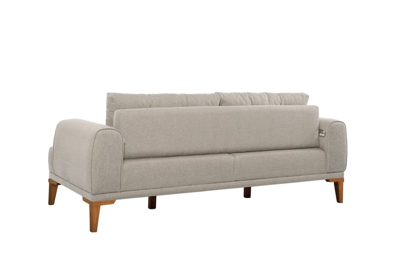 Valsot 3-personers Sofa - Creme - Møbler - Sofaer - 3 personers sofa