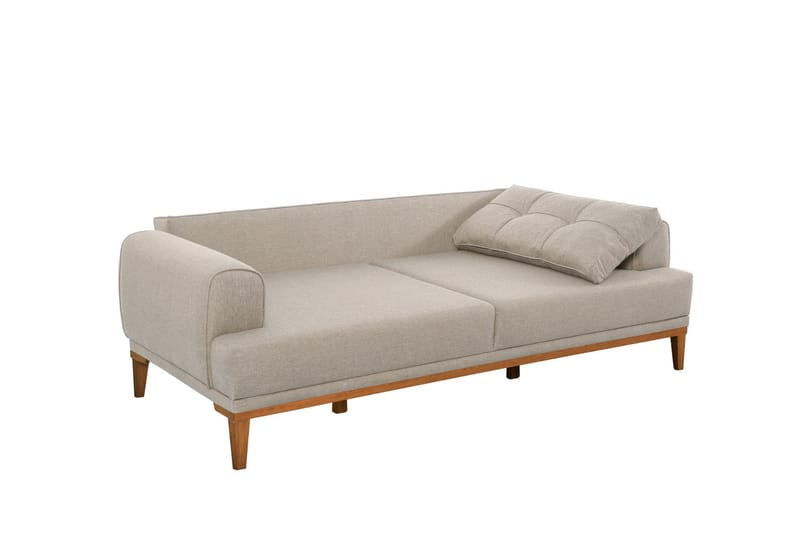 Valsot 3-personers Sofa - Creme - Møbler - Sofaer - 3 personers sofa