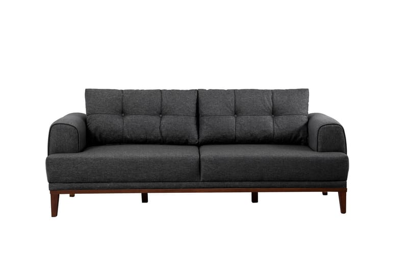 Valsot 3-personers Sofa - Antracit - Møbler - Sofaer - 3 personers sofa