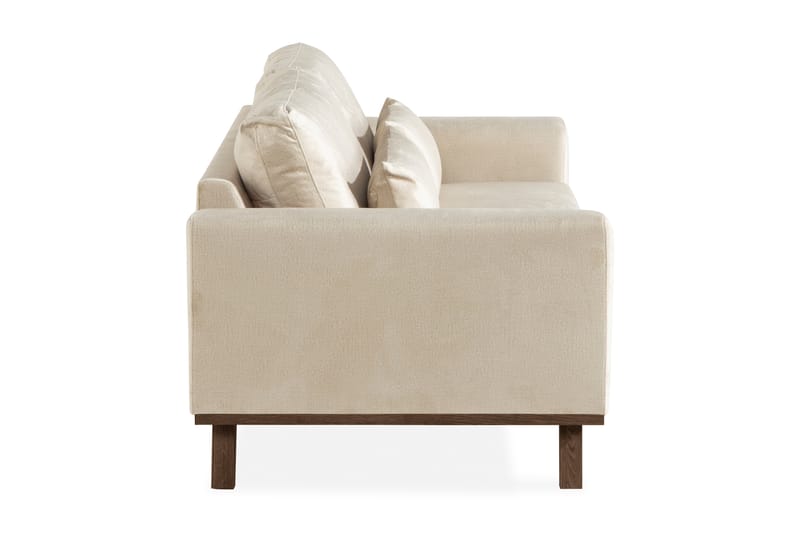 Copenhagen 2-Pers. Veloursofa - Beige - Møbler - Sofaer - Velour sofaer