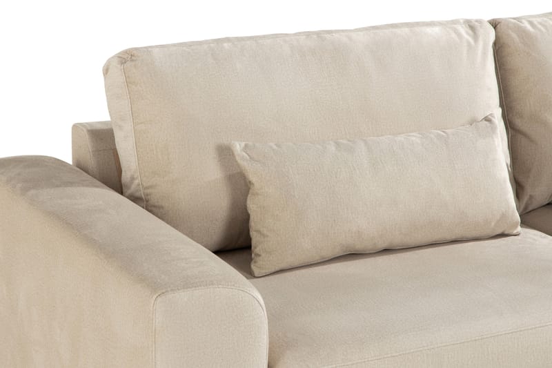 Copenhagen 3-Pers. Sofa Velour - Beige - Møbler - Sofaer - Velour sofaer