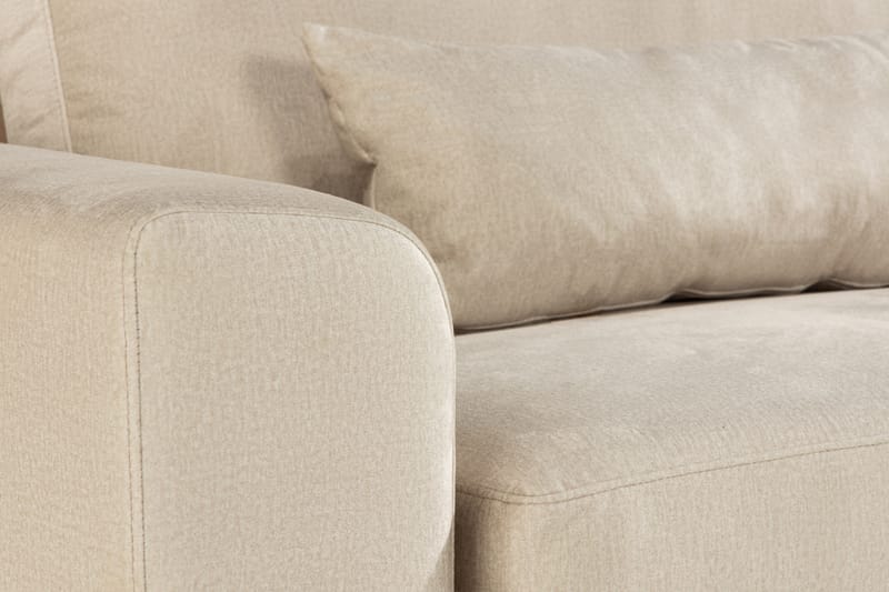 Copenhagen 4-Pers. Sofa Velour - Beige - Møbler - Sofaer - Velour sofaer