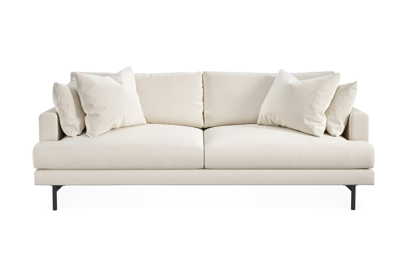 Menard Dyb 4-personers Sofa Fløjl 205 cm bred - Møbler - Sofaer - Velour sofaer