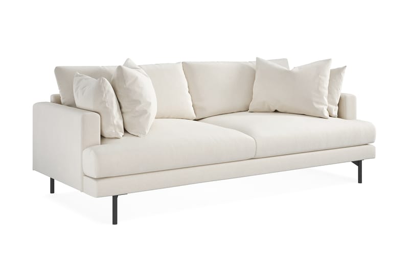 Menard Dyb 4-personers Sofa Fløjl 205 cm bred - Møbler - Sofaer - Velour sofaer