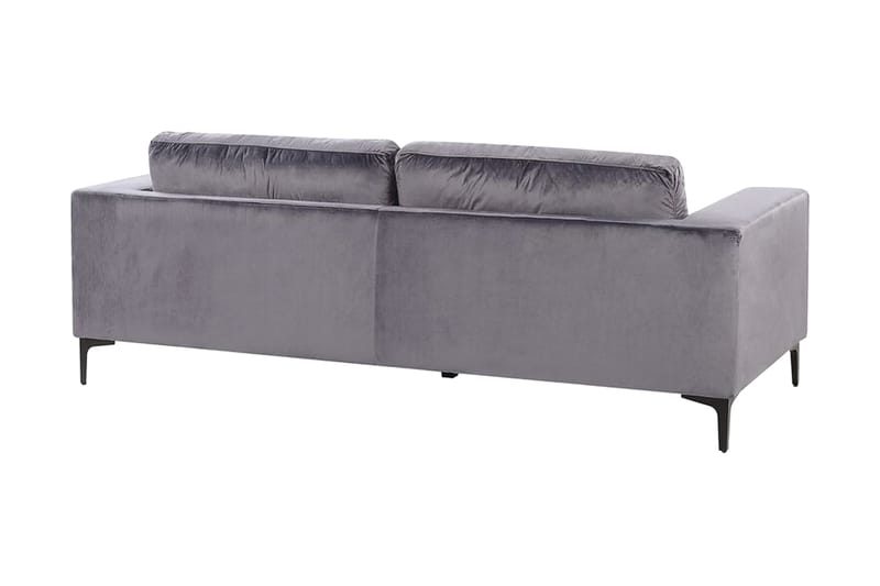 Nikkala Veloursofa - Grå - Møbler - Sofaer - Velour sofaer