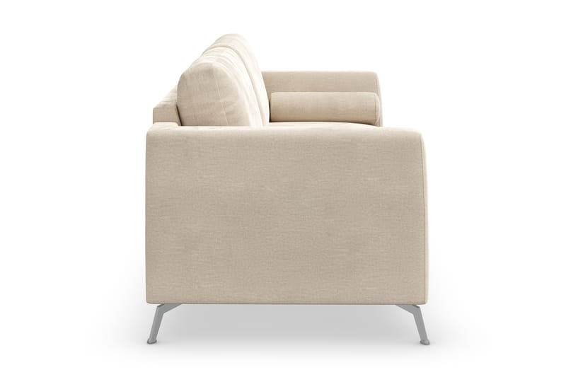 Ocean Lyx 3-Pers. Sofa - Beige/Velour - Møbler - Sofaer - Velour sofaer