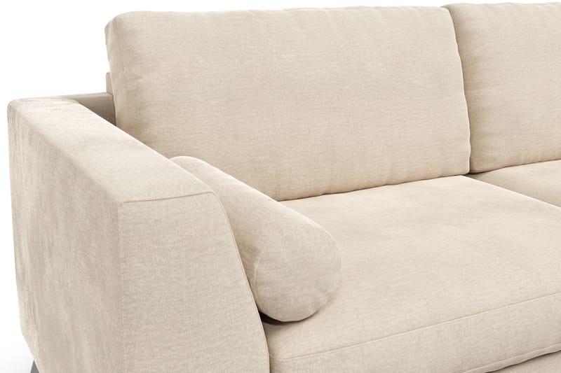 Ocean Lyx 3-Pers. Sofa - Beige/Velour - Møbler - Sofaer - Velour sofaer