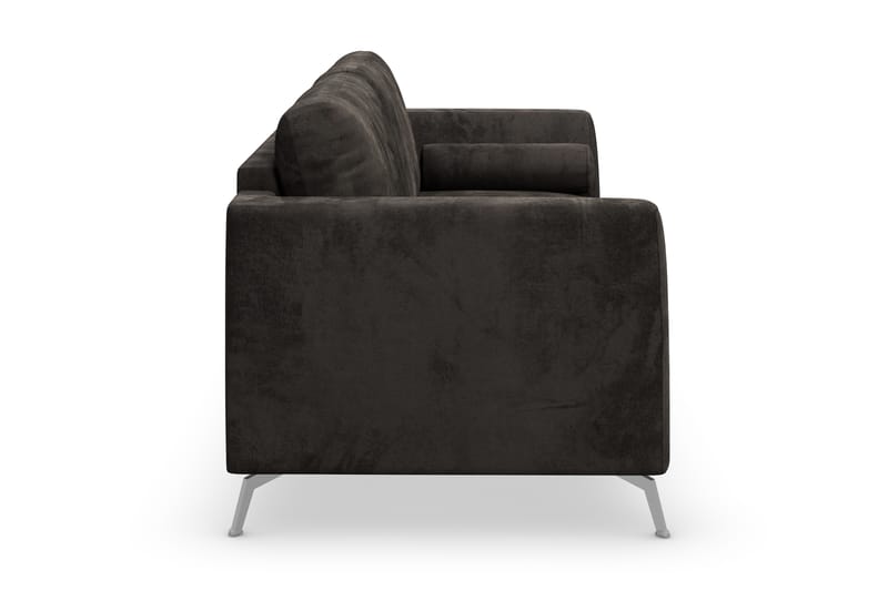 Ocean Lyx 3-Pers. Sofa - Mørkegrå/Velour - Møbler - Sofaer - Velour sofaer