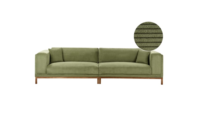 Viktorp Sofa 4-personers - Grøn - Møbler - Sofaer - 4 personers sofa