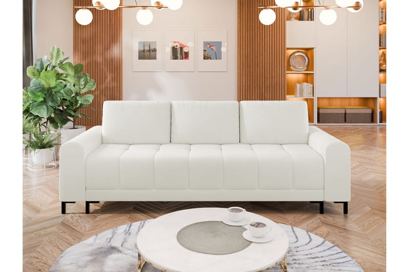 Vilshult Sofa 3-seter - Hvid - Møbler - Sofaer - 3 personers sofa