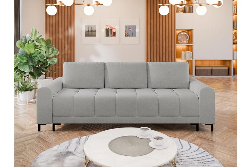 Vilshult Sofa 3-seter - Lys grå - Møbler - Sofaer - 3 personers sofa