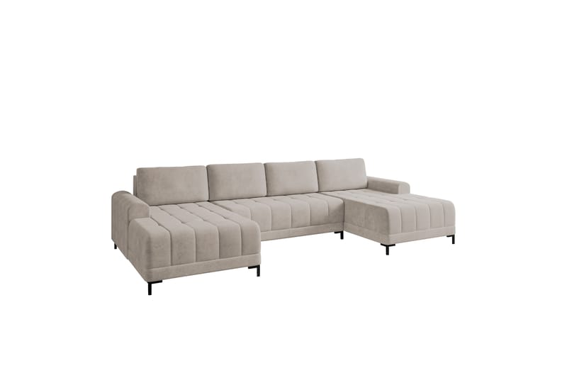 Vilshult Sofa Dobbeldivan 4-seter - Beige - Møbler - Sofaer - U Sofa