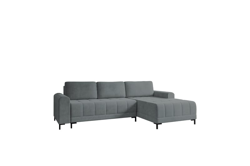 Vilshult Sofa med Divan 3-personers - Grå - Møbler - Sofaer - Sofa med chaiselong