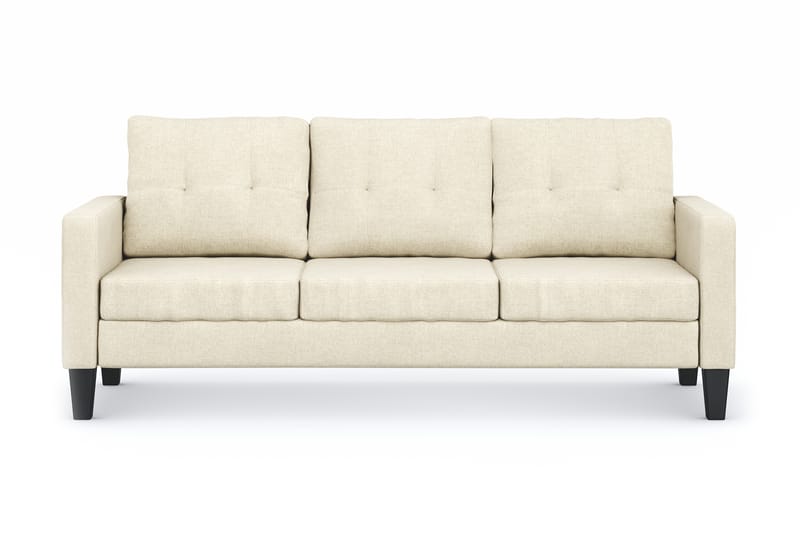 Vislanda 3-personers Sofa - Beige - Møbler - Sofaer - 3 personers sofa