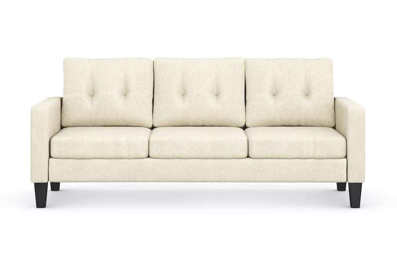 Vislanda 3-personers Sofa - Beige - Møbler - Sofaer - 3 personers sofa