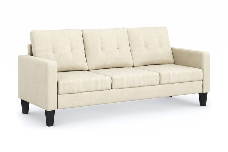 Vislanda 3-personers Sofa - Beige - Møbler - Sofaer - 3 personers sofa